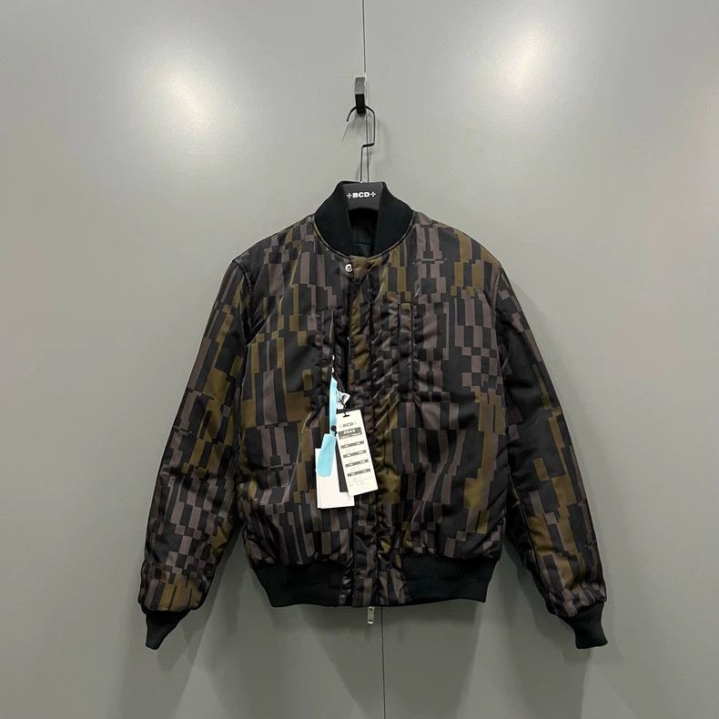Givenchy Givenchy Size46 Black Pattern Printed Double Sided Baseball Size US M / EU 48-50 / 2 - 3 Thumbnail