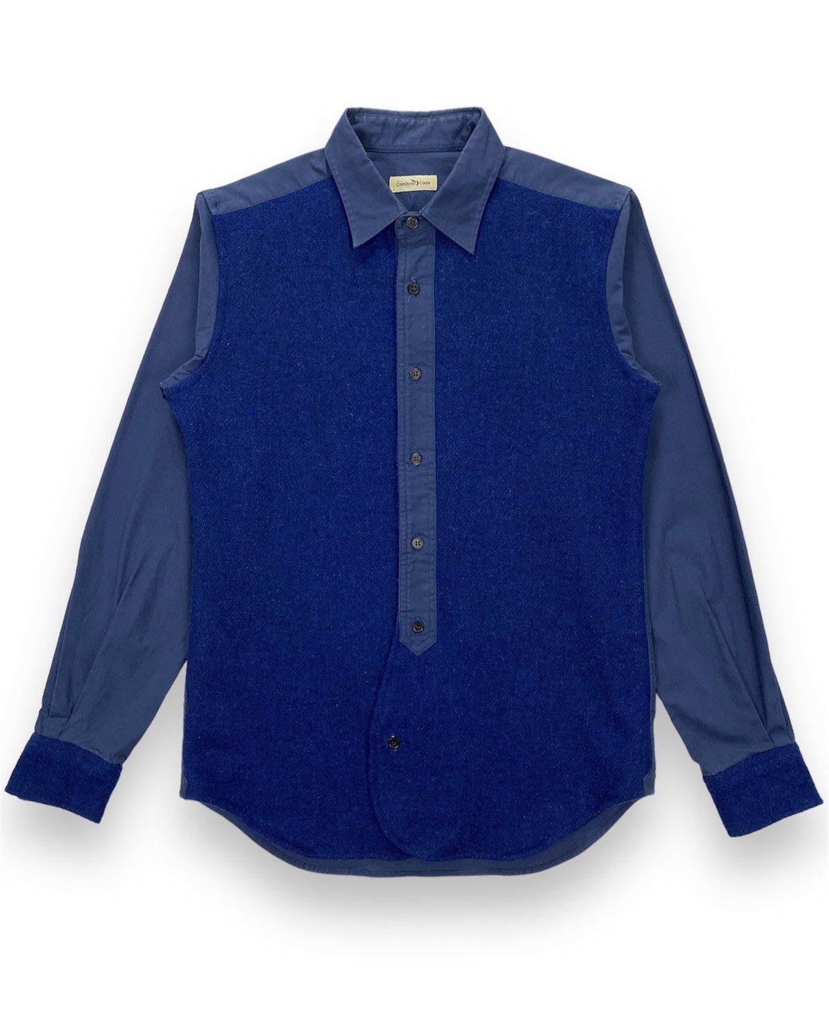 Japanese Brand Com2ons Code Hanakoshi 13AW Hybrid Button Ups Shirt Size US XS / EU 42 / 0 - 1 Thumbnail