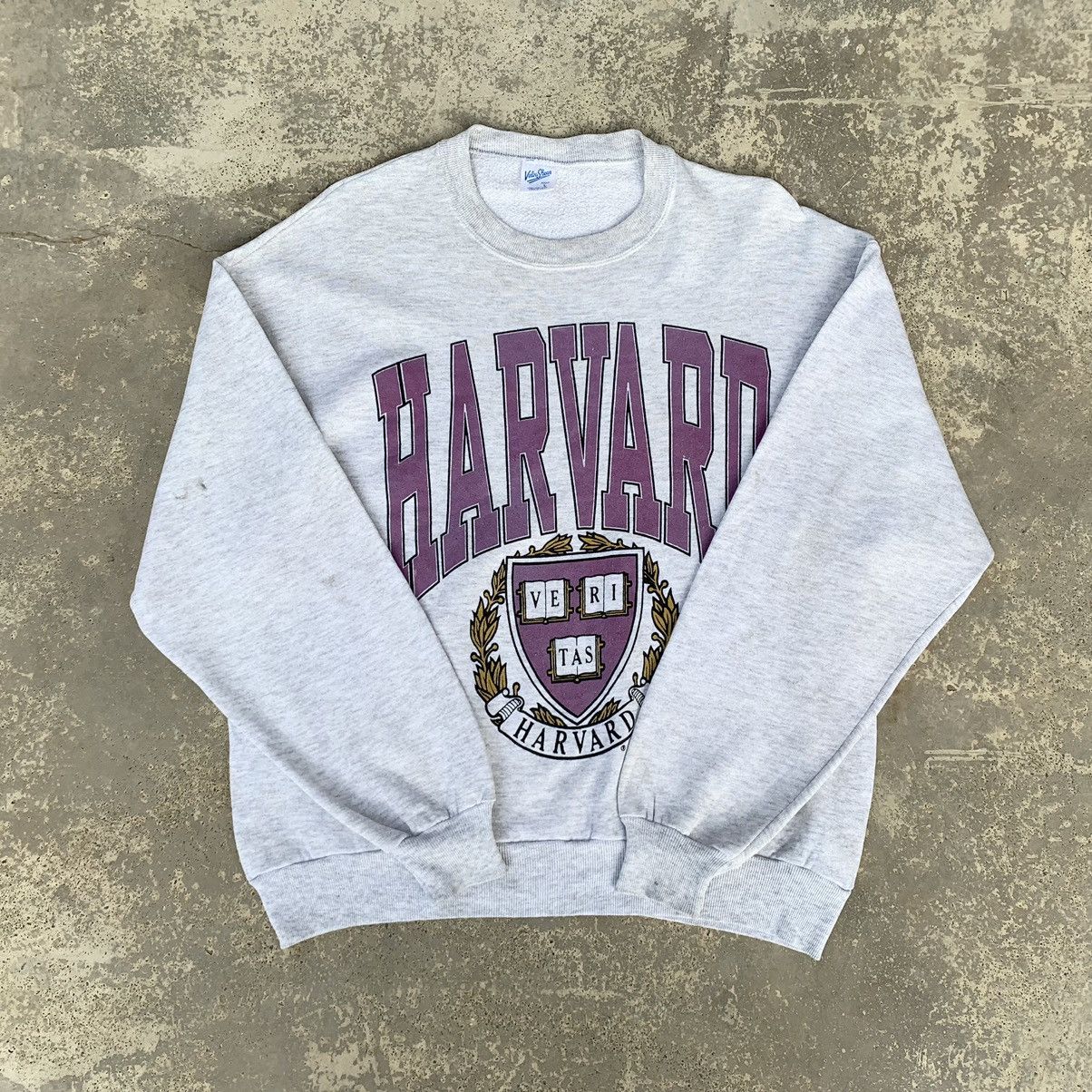 Velva Sheen Vintage 90s Velva Sheen Harvard University Sweatshirt Size US M / EU 48-50 / 2 - 1 Thumbnail