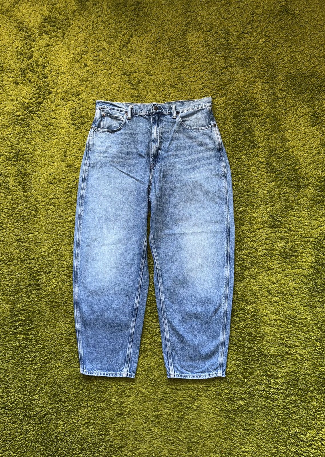 Polo Ralph Lauren Polo Ralph Lauren the carrot wide leg baggy fit jeans denim Size 32" / US 10 / IT 46 - 1 Thumbnail