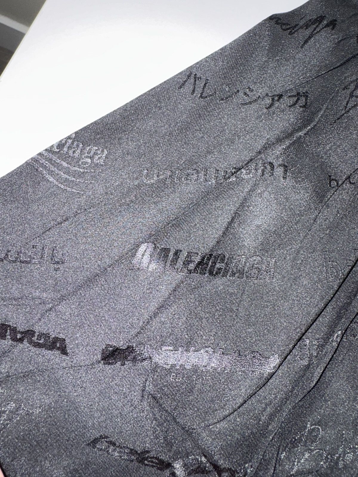 Balenciaga Logomania All Over Pyjama Jacquard Shorts Size US 30 / EU 46 - 3 Thumbnail