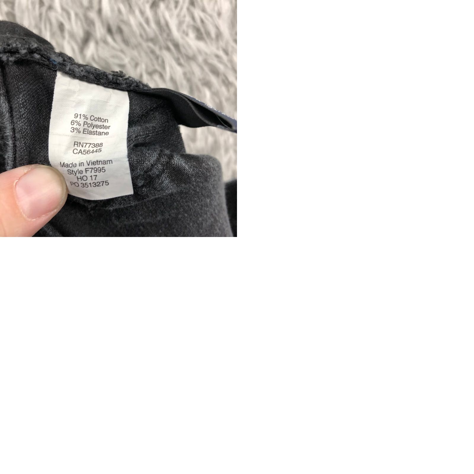 J.Crew J.CREW Jeans Size 26 Womens Mid Rise Dark Wash Black Denim Skinny Size 26" / US 2 / IT 38 - 9 Thumbnail