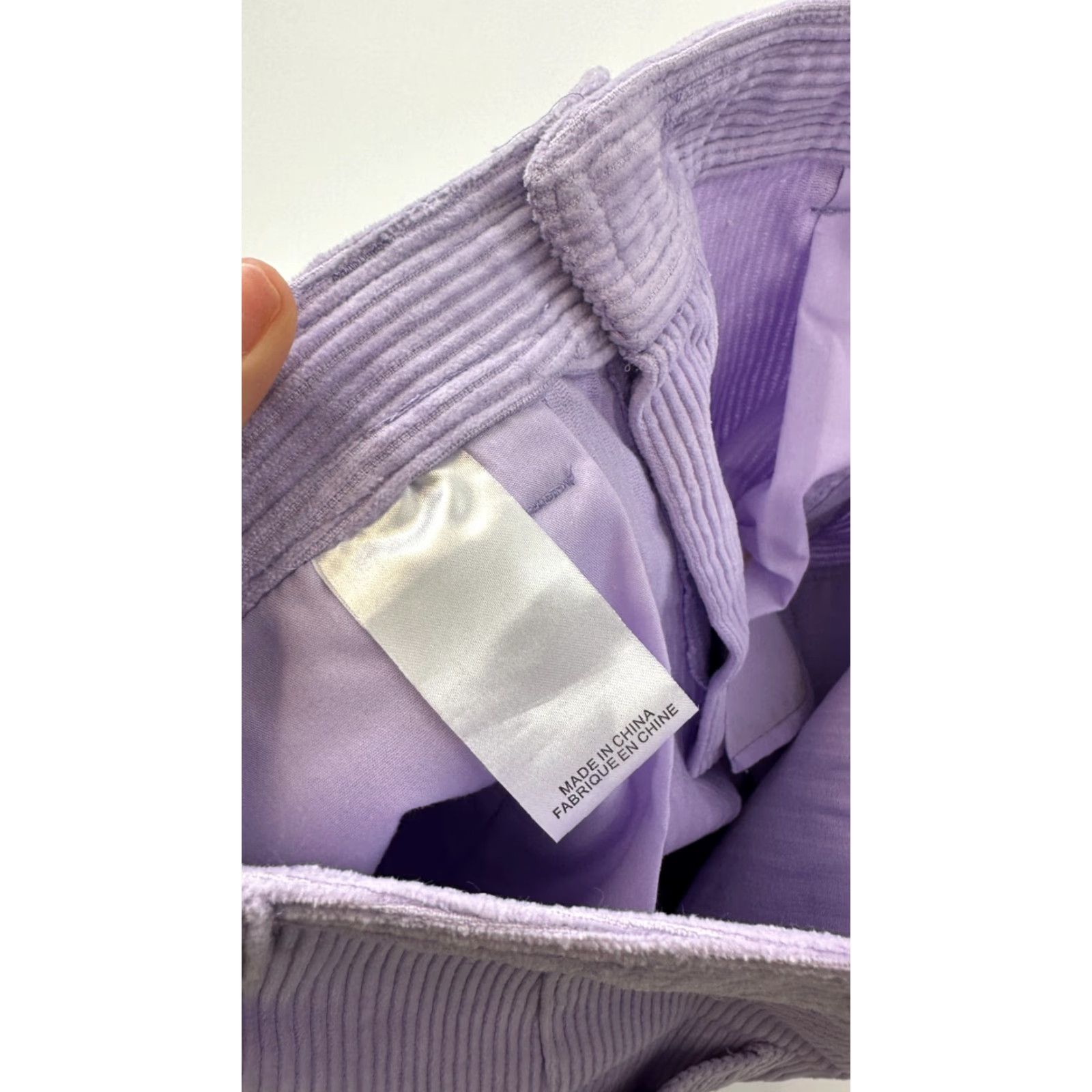 Vintage Paterson Shorts Mens 28 Purple Corduroy Casual Skater Pockets Flat Front Size US 28 / EU 44 - 5 Thumbnail