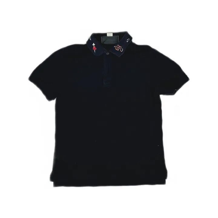 Gucci Gucci Casual Solid Color Short Sleeve Polo Size US S / EU 44-46 / 1 - 1 Thumbnail