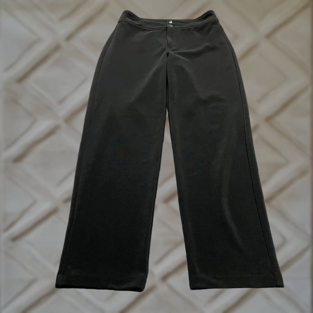 Vintage Chico's Design Pants Womens 1.5 US Medium Black Ladie Stretch Slacks 32x32 Size 32" / US 10 / IT 46 - 1 Thumbnail