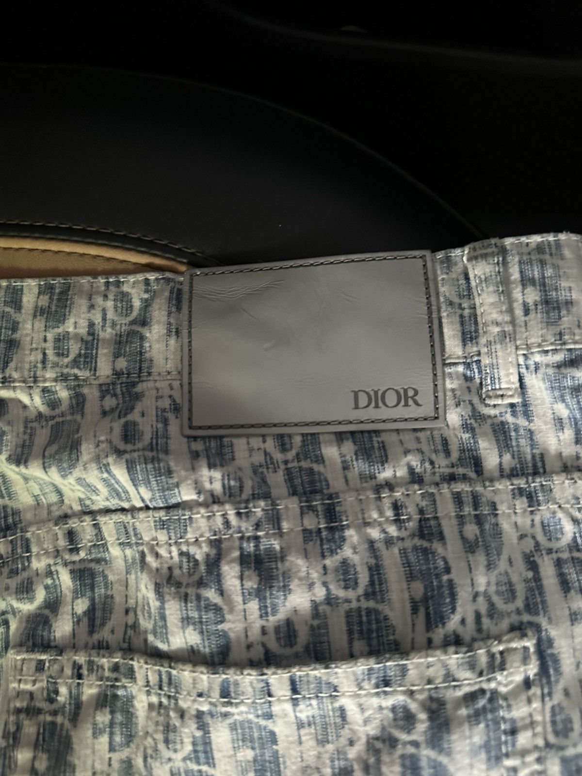 Dior Dior Oblique Monogram Jeans Size US 33 - 14 Thumbnail