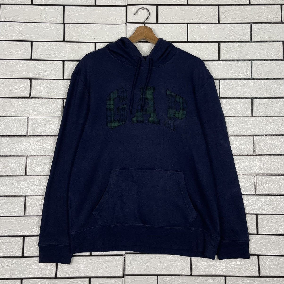 Gap Gap Big Logo Blue Hoodie Size US M / EU 48-50 / 2 - 9 Thumbnail