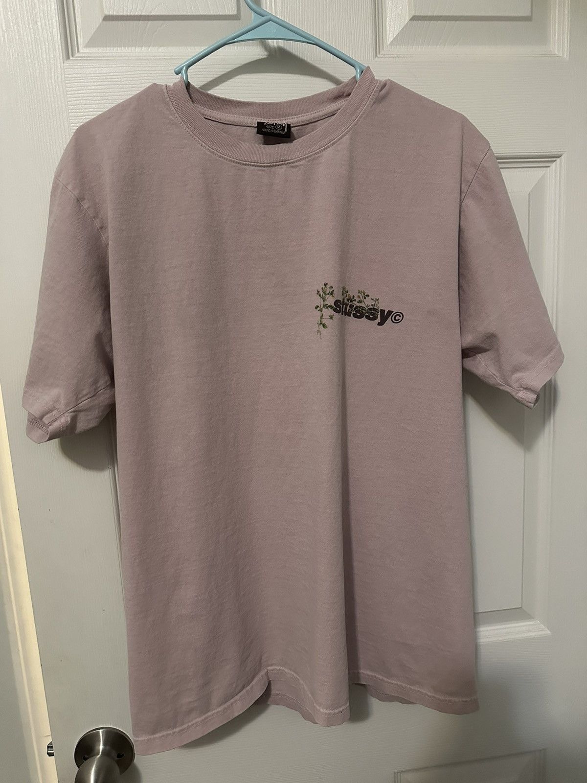 Stussy STÜSSY BOKAY PIGMENT DYE TEE Size M/Medium Blush Size US M / EU 48-50 / 2 - 1 Thumbnail
