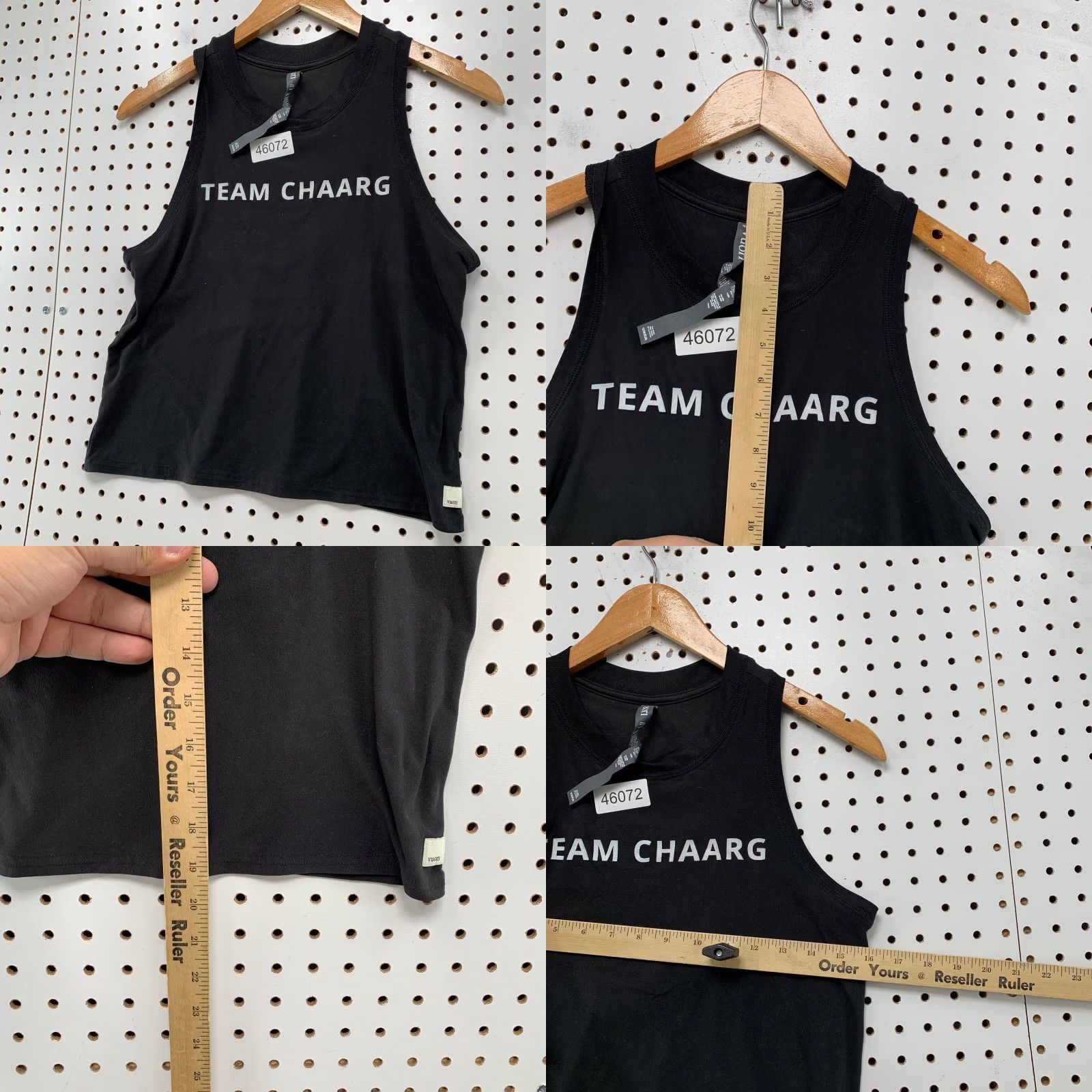 Vuori Vuori Active Top Womens Small Black Sleeveless Tank Racerback Crew Neck Sports Yoga Basic Shirt Womens Size S / US 4 / IT 40 - 8 Thumbnail