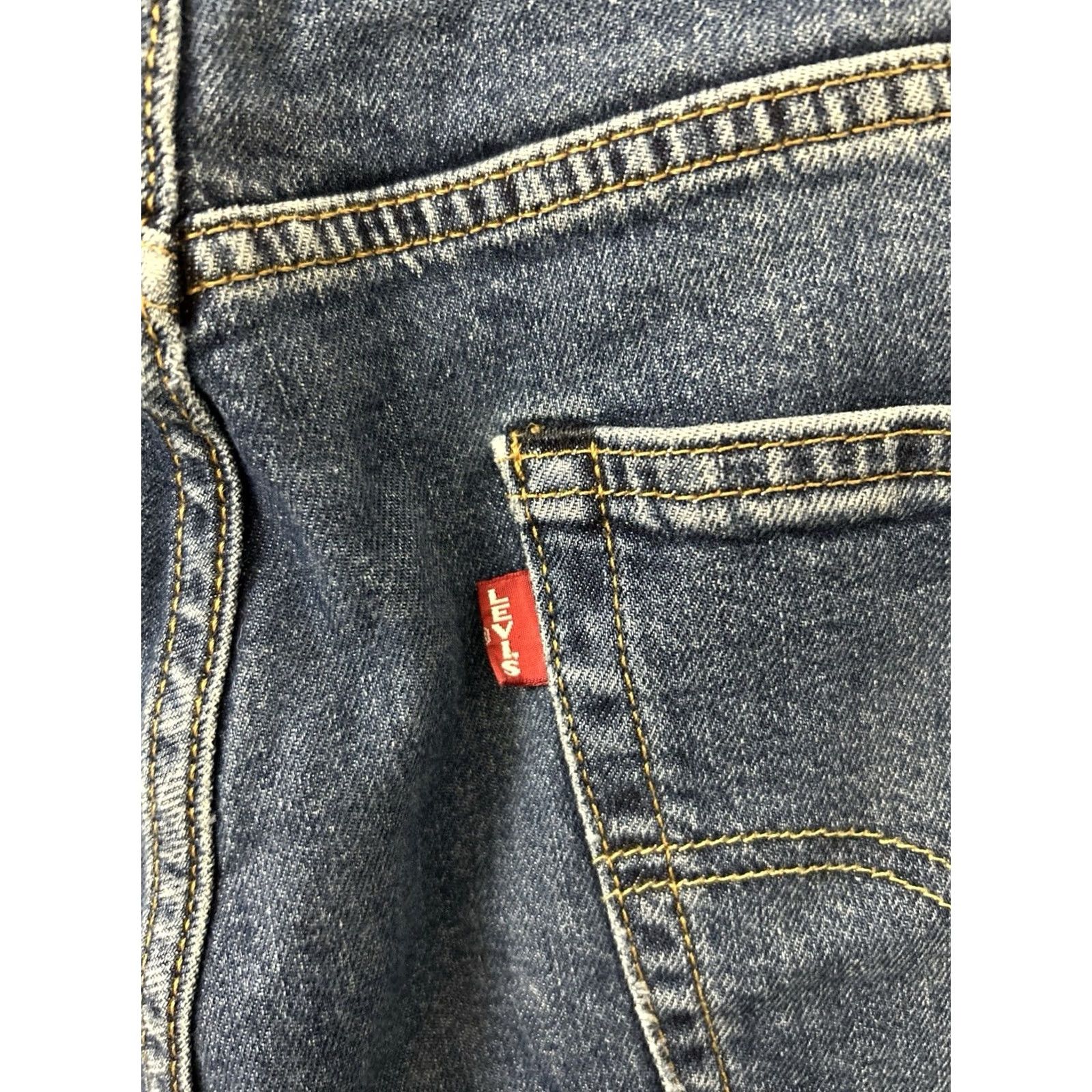 Levi's Levi's 541 Athletic Taper Jeans Mens 31x32 Medium Wash Blue Big E Zipper Jeans Shirt? Size US 31 - 6 Thumbnail