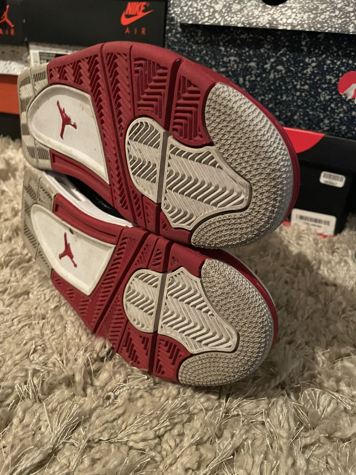 Jordan Brand Jordan 4 Fire Red Size US 8.5 / EU 41-42 - 10 Thumbnail