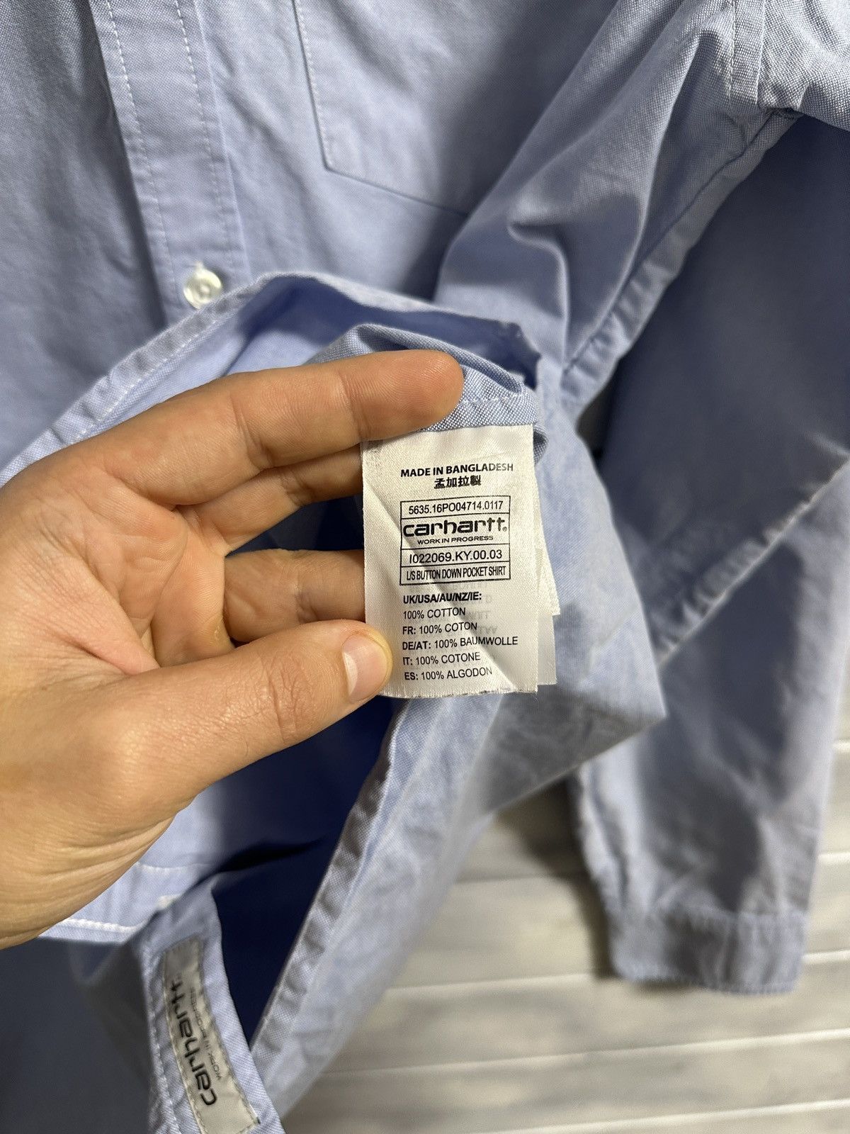 Carhartt Rare Shirt Carhartt Work In Progress WIP Size M. Size US M / EU 48-50 / 2 - 9 Thumbnail