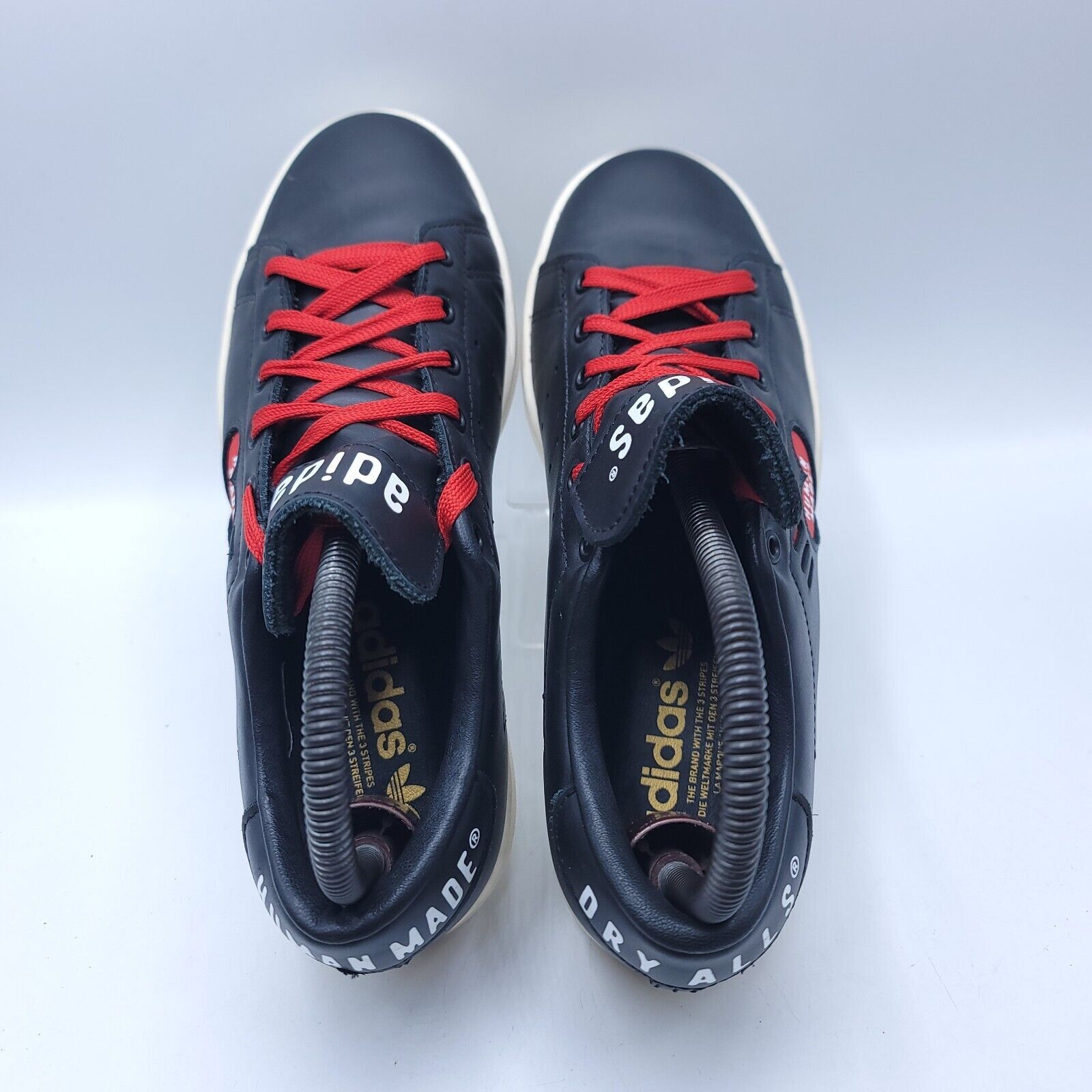 Adidas Adidas Stan Smith x Human Made Shoe Mens Size 5 FY0736 Black Size US 5 / EU 37 - 4 Thumbnail