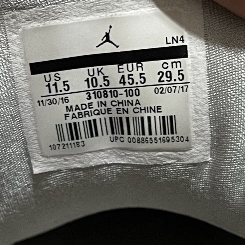 Jordan Brand 2016 Air Jordan 13 'Pure Money' Retro Low size 11.5 Size US 11.5 / EU 44-45 - 8 Thumbnail