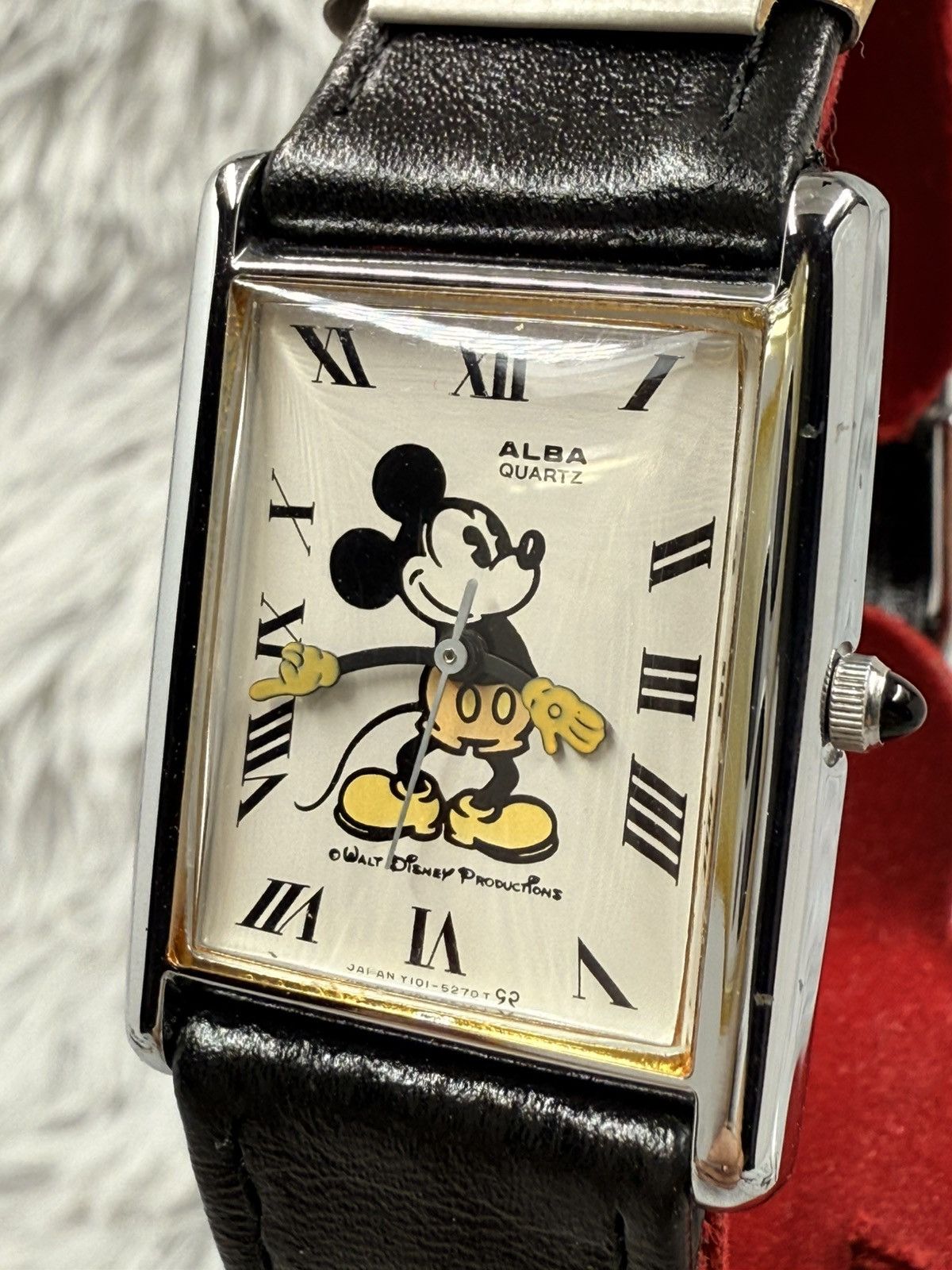 ALBA Vintage 1980’s ALBA Mickey Mouse Japan Quartz Unisex Watch Size ONE SIZE - 7 Thumbnail