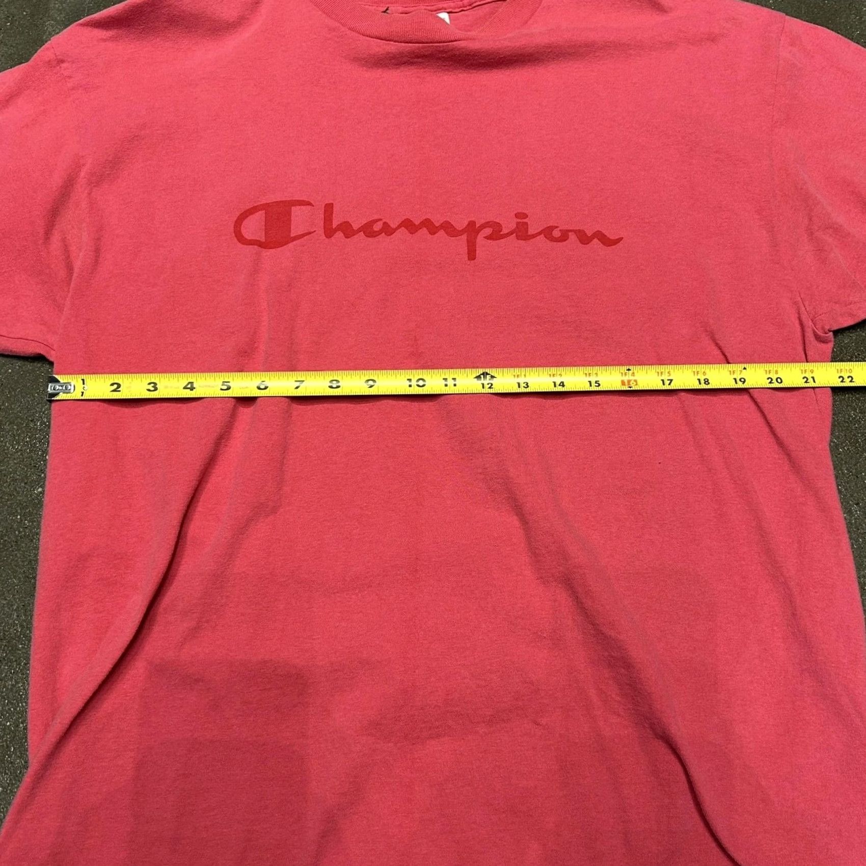 Hanes Hanes Champion Shirt Mens XL Red Script Logo Graphic Tee Crewneck T-Shirt Size US XL / EU 56 / 4 - 5 Thumbnail