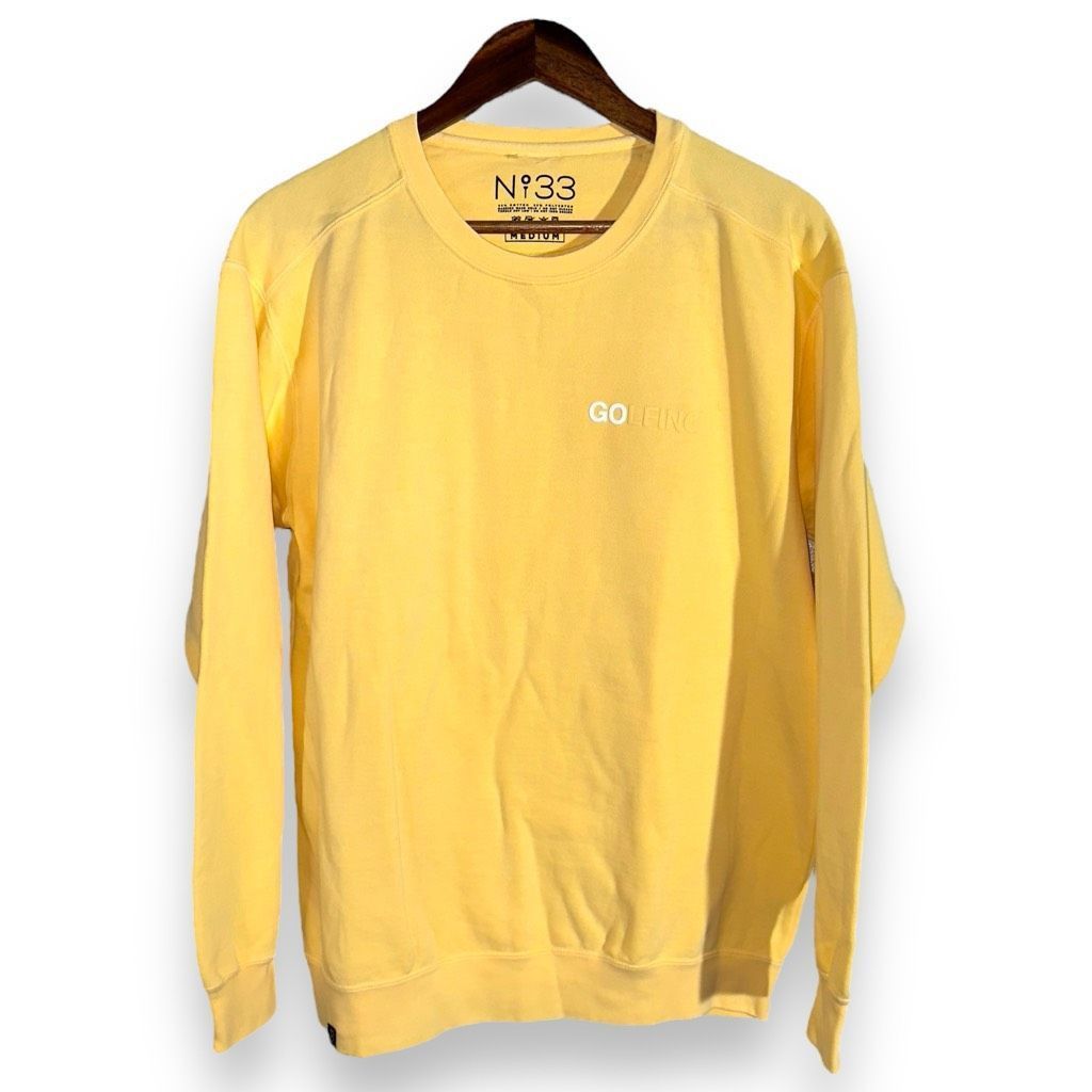 Other Butter Yellow Nº33 Go Golfing Crew Sweatshirt Size M Size US M / EU 48-50 / 2 - 1 Thumbnail