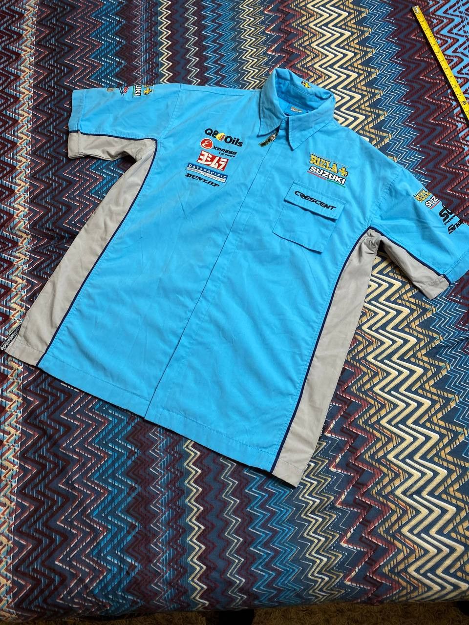 Vintage Vintage racing polo shirt Suzuki Relentless y2k style Size US XL / EU 56 / 4 - 14 Thumbnail