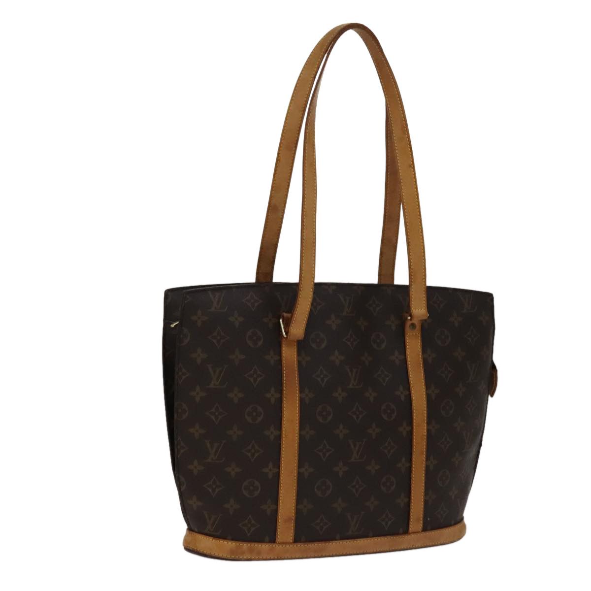 Louis Vuitton Babylone Brown Canvas Tote Bag (Pre-Owned) Size ONE SIZE - 1 Thumbnail