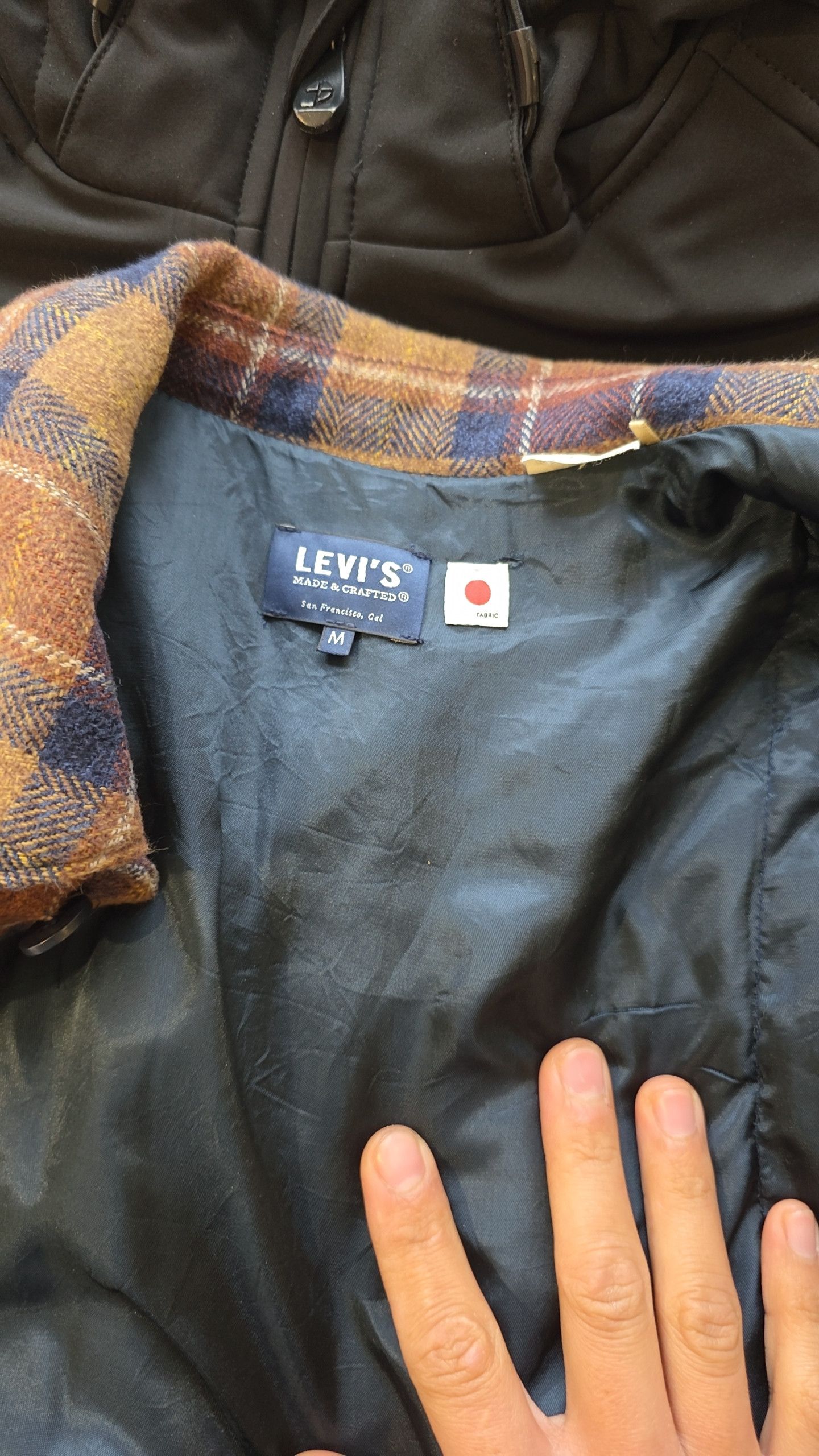 Levi's Made & Crafted Levi’s Made & Crafted Wool Check Overshirt M — Japan Edition Size US M / EU 48-50 / 2 - 3 Thumbnail