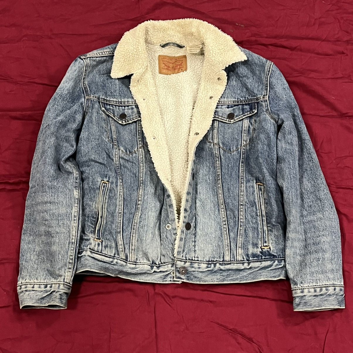 Levi's Levi's Sherpa denim jacket #denimjacket Size US M / EU 48-50 / 2 - 1 Thumbnail