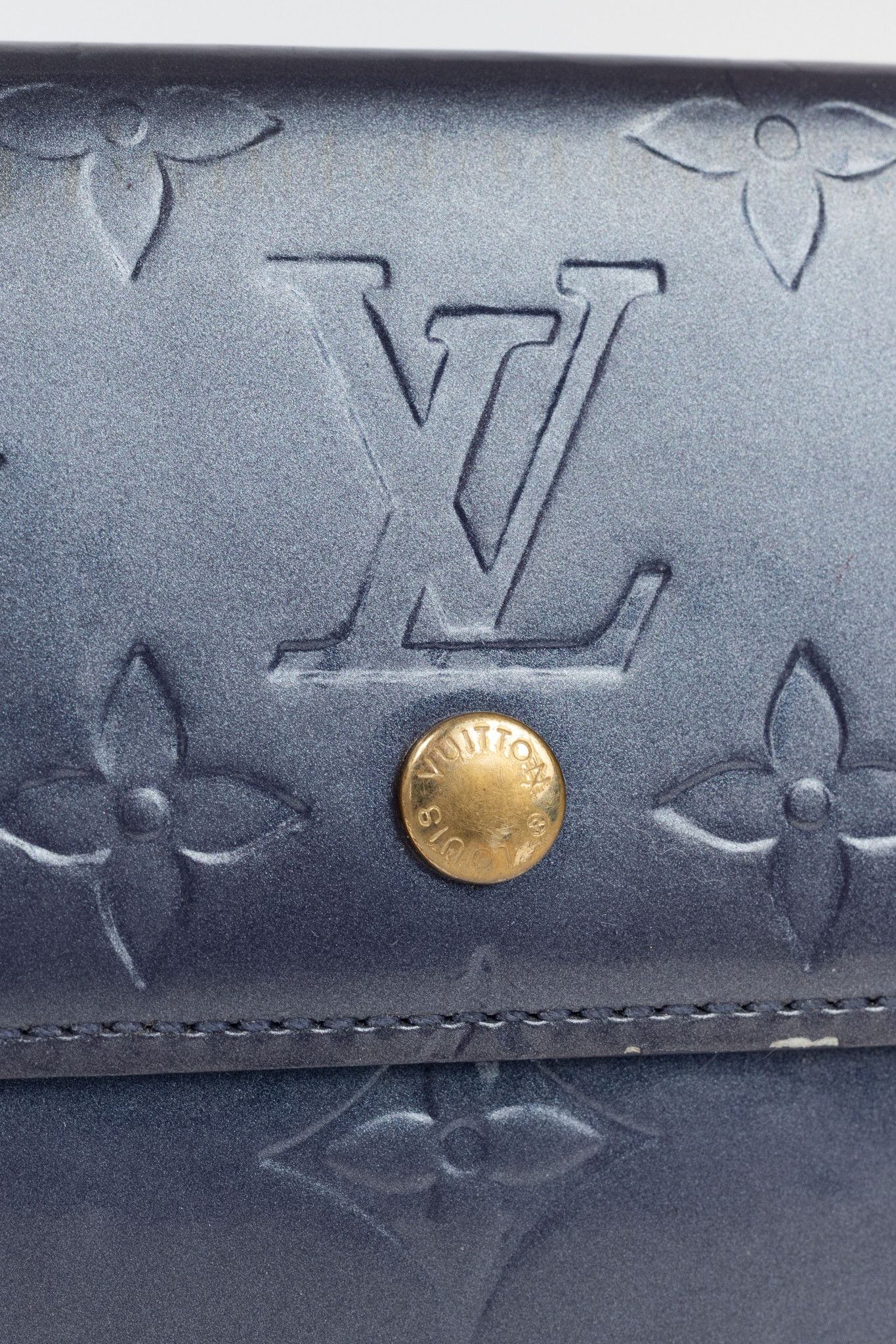 Louis Vuitton Louis Vuitton Indigo Monogram Vernis Leather Billfold Wallet Size ONE SIZE - 6 Thumbnail