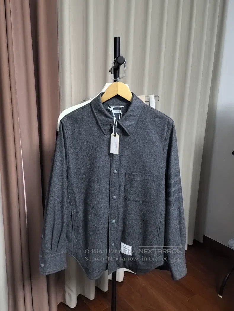 Thom Browne Thom Browne Jacket, Cashmere and Wool Blend Size US XS / EU 42 / 0 - 1 Thumbnail