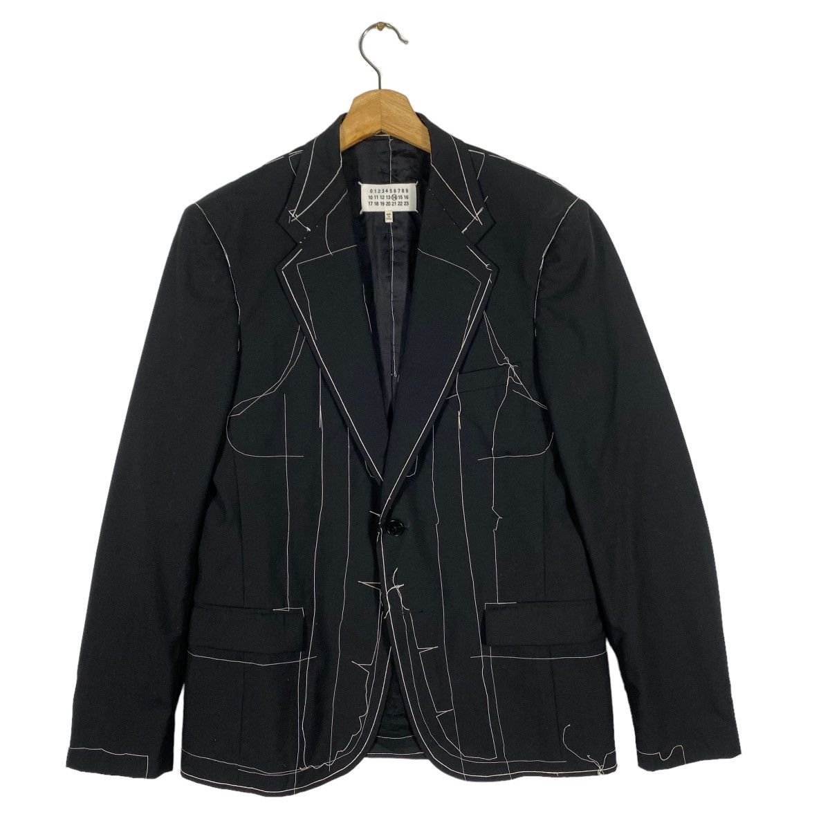 Maison Margiela Basting Stitching Blazer SS17