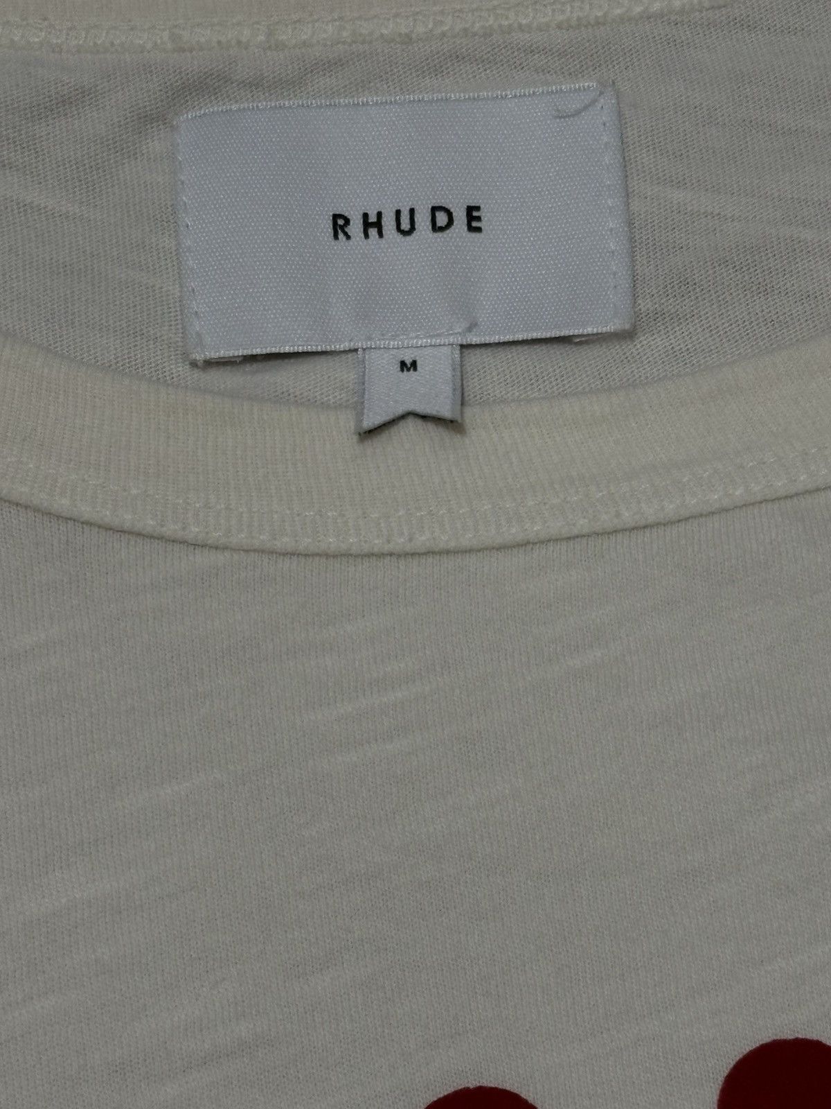 Rhude Rhude Western Flock Burnout T Shirt Size Medium Size US M / EU 48-50 / 2 - 3 Thumbnail