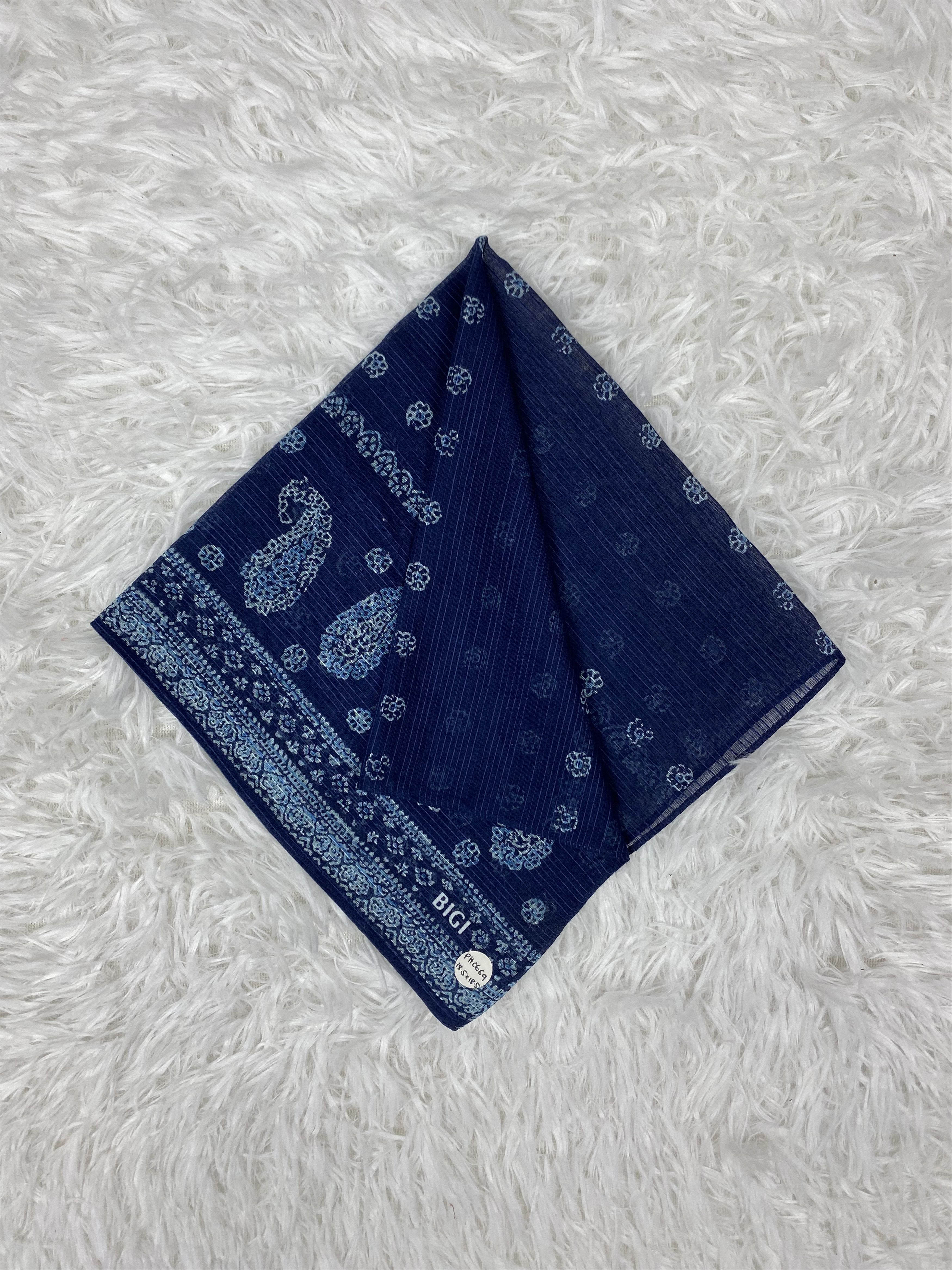 BIGI × Vintage Vintage Bigi Handkerchief Neckerchief PH0669 Size ONE SIZE - 1 Thumbnail
