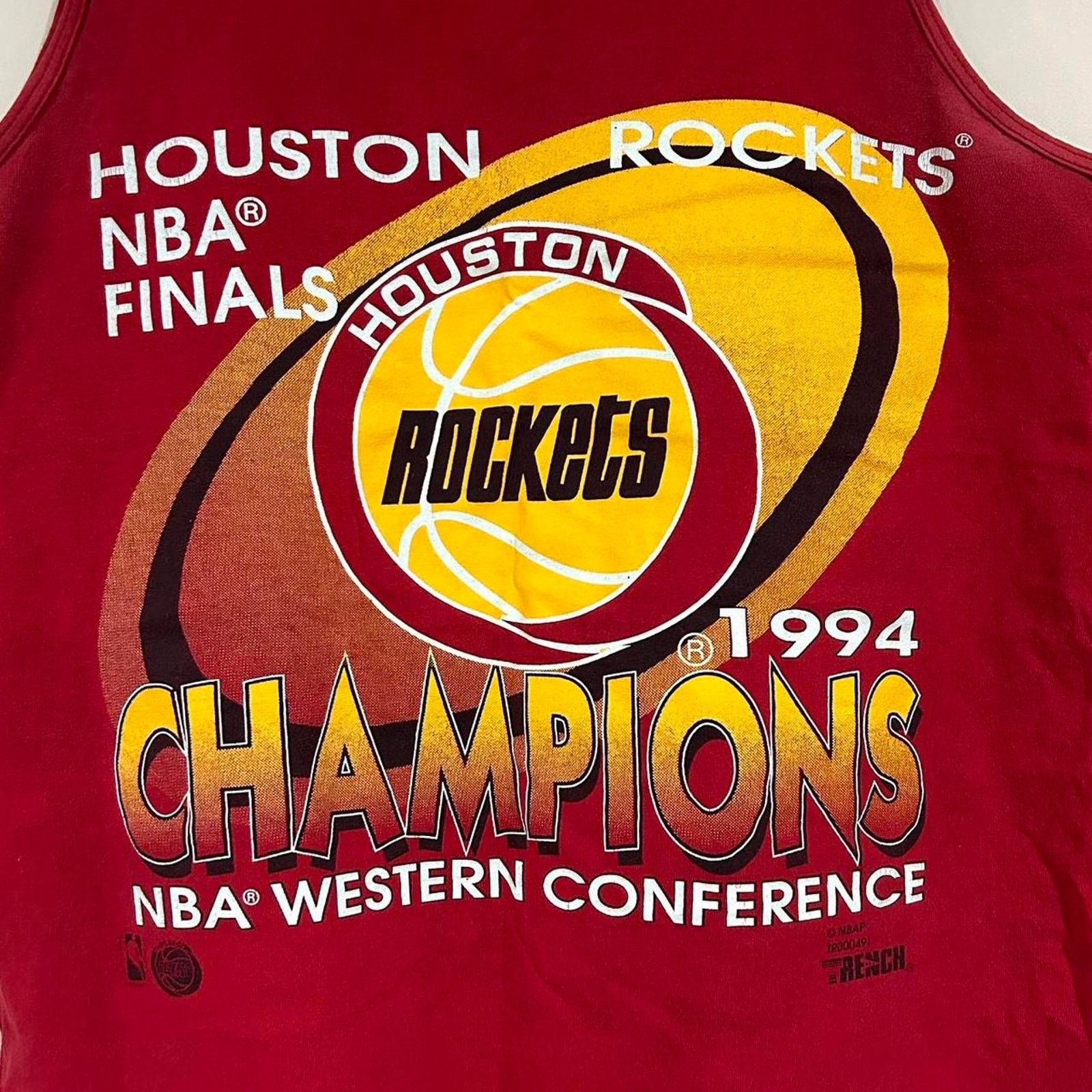 Other Vintage 1994 Houston Rockets NBA Finals Tank Top Size US M / EU 48-50 / 2 - 2 Thumbnail