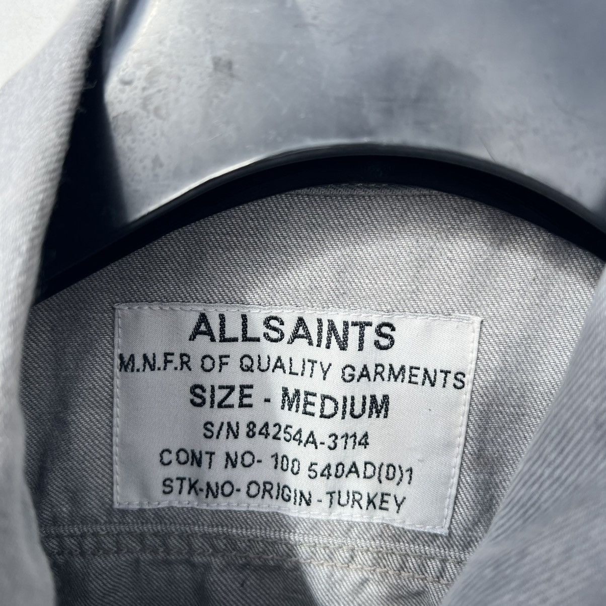 Allsaints Allsaints denim jacket Size US M / EU 48-50 / 2 - 2 Thumbnail