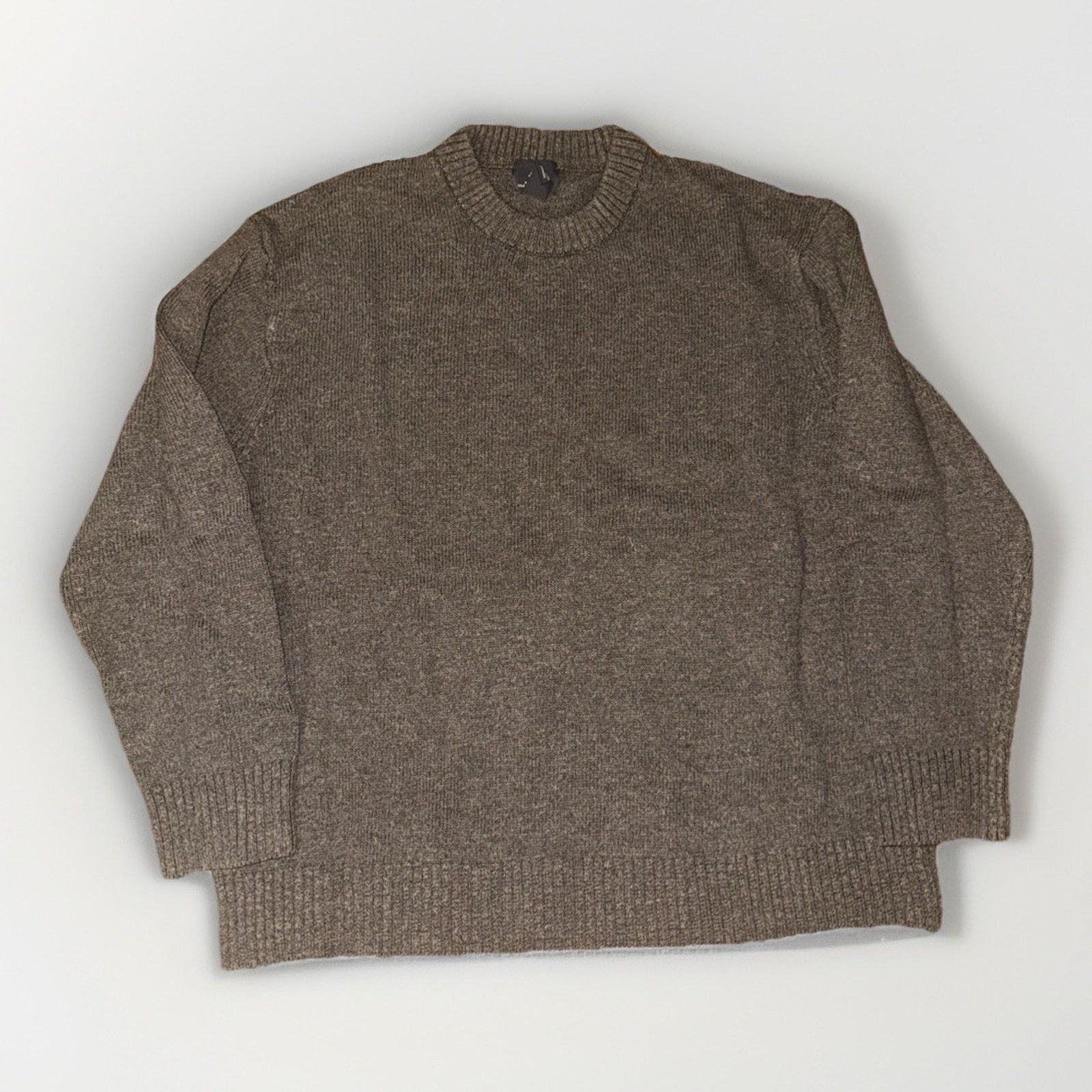 H&M H&M Knotted Sweater Toupe Large 22x25 Relaxed Fit Preppy Size US L / EU 52-54 / 3 - 1 Thumbnail