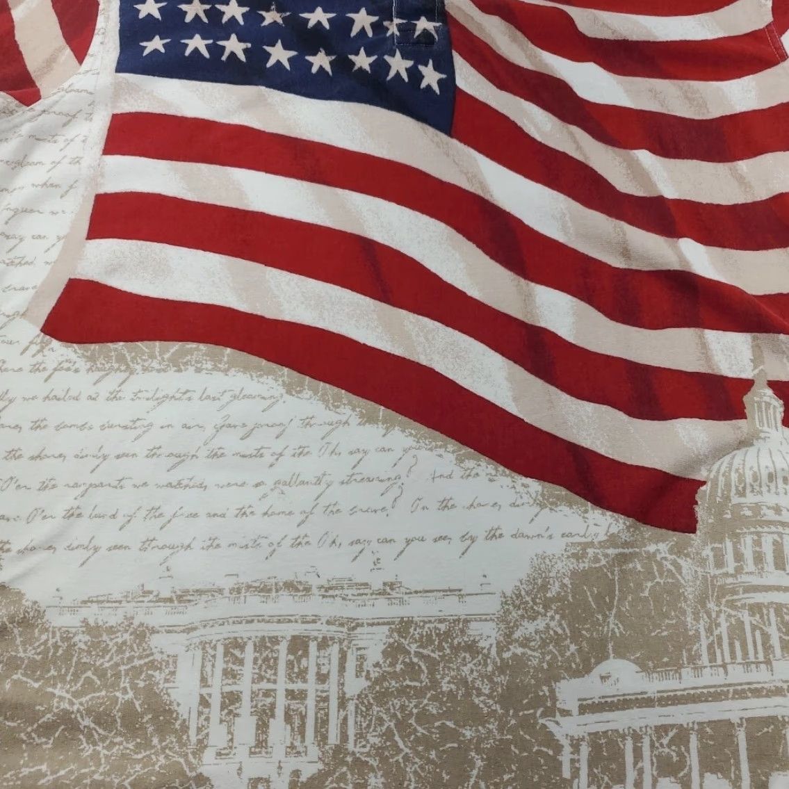 Cotton Traders Cotton Traders Sport Polo Shirt Mens 2XL USA Flag Short Sleeve Stars Stripes Multicolor Size US XXL / EU 58 / 5 - 6 Thumbnail