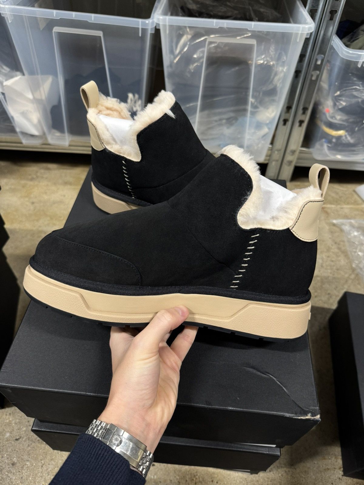 Amiri Amiri Shearling Lined Malibu Boots NEW 810$ Size US 8 / EU 41 - 4 Thumbnail
