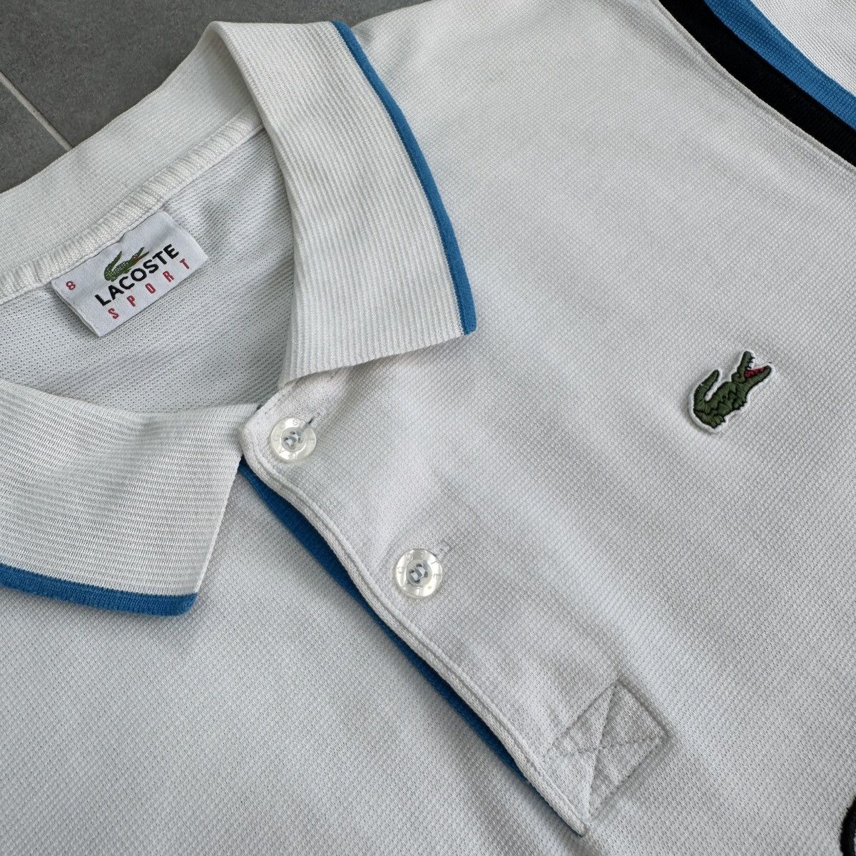 Lacoste × Vintage Vintage Lacoste Sport Embroidere Logo Polo Shirt Size 8 (XL) Size US XL / EU 56 / 4 - 11 Thumbnail
