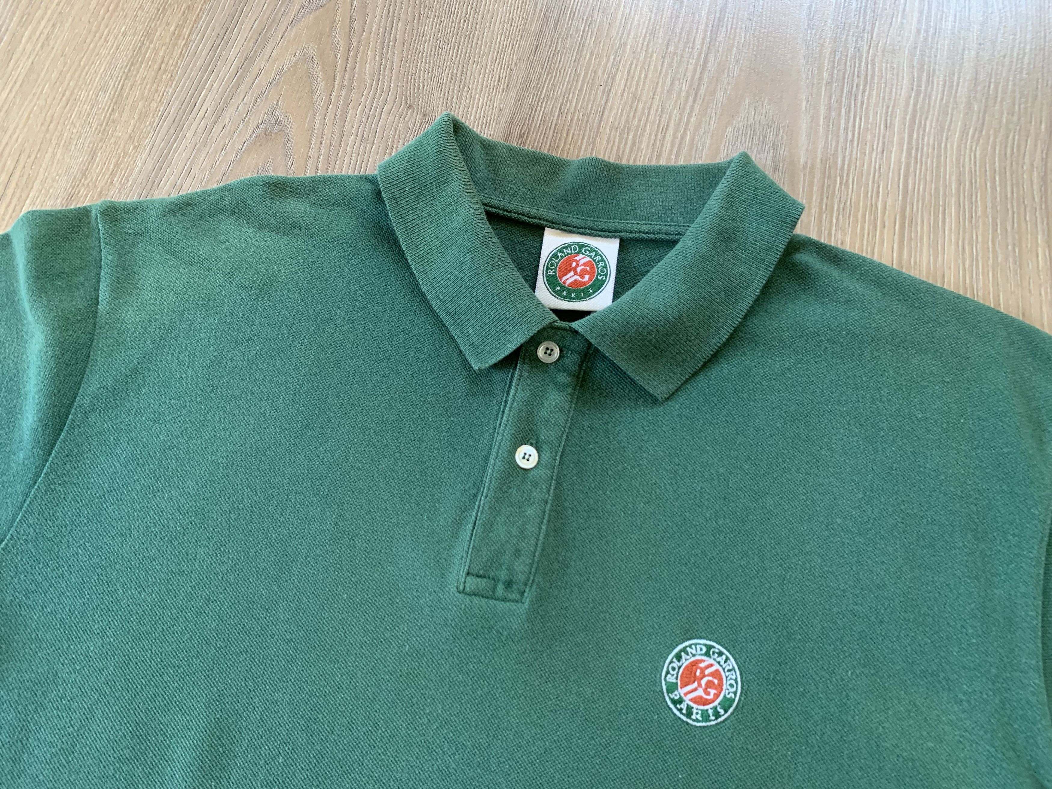 Vintage Vintage Roland Garros Paris Polo T-Shirt Size US XL / EU 56 / 4 - 4 Thumbnail