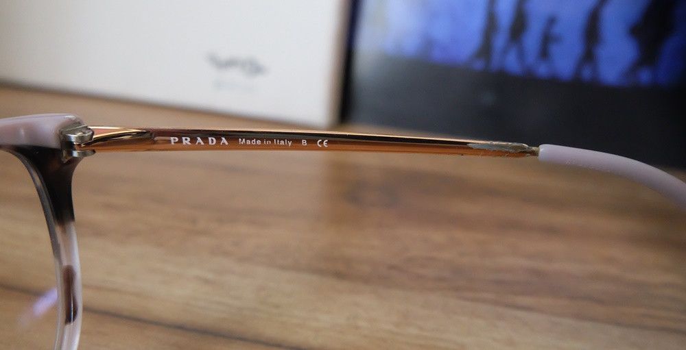 Prada Prada 07N-1o1 Glasses Made in Italy Size ONE SIZE - 8 Thumbnail