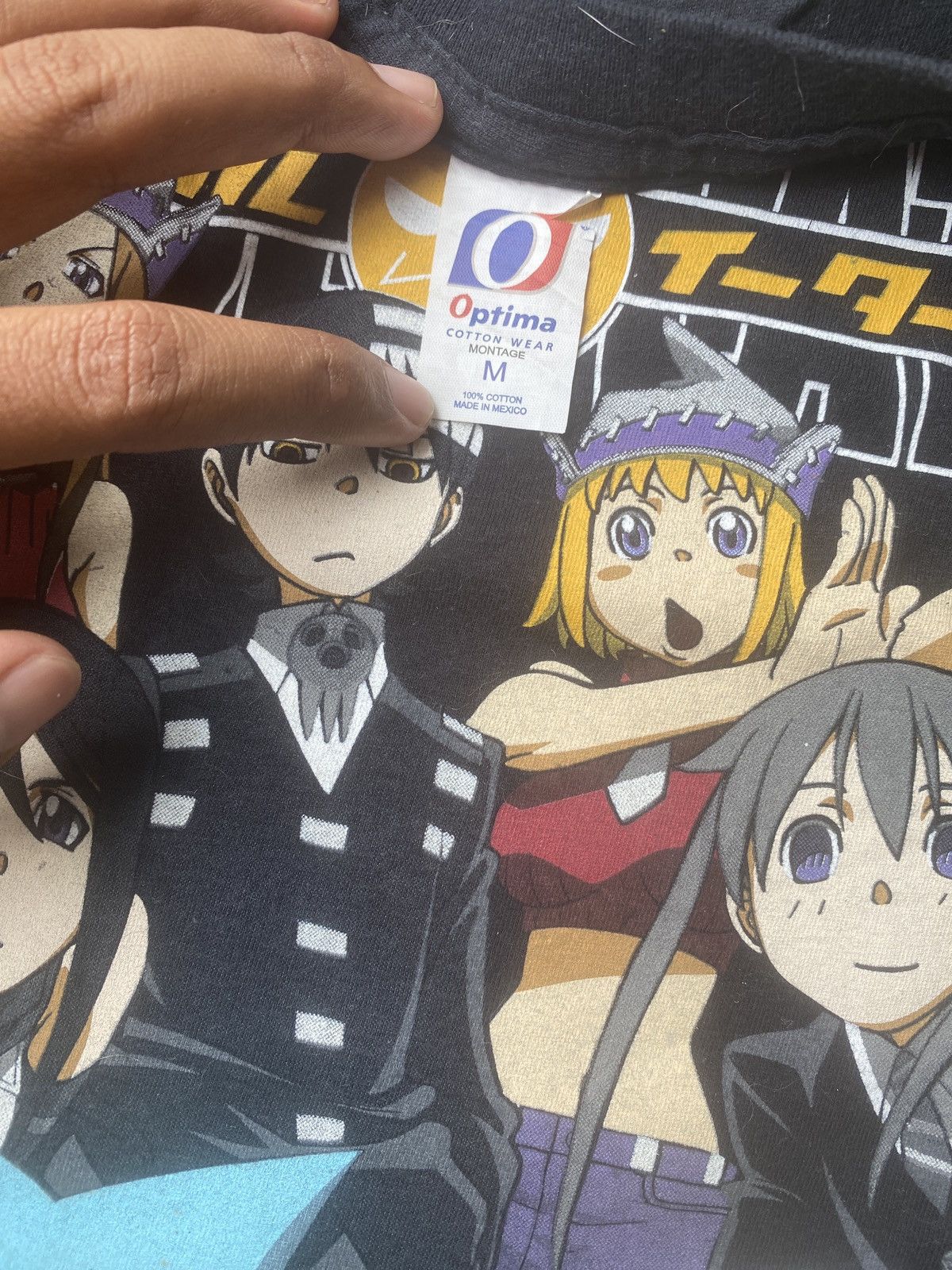 Anime Vintage Soul Eater Anime Graphic Tee (2009) – Optima Tag Size US M / EU 48-50 / 2 - 3 Thumbnail