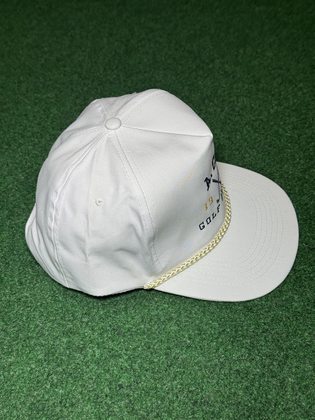 Vintage Vintage Ace Golf Outing White 90s Retro Golf Snapback Hat Size ONE SIZE - 2 Thumbnail