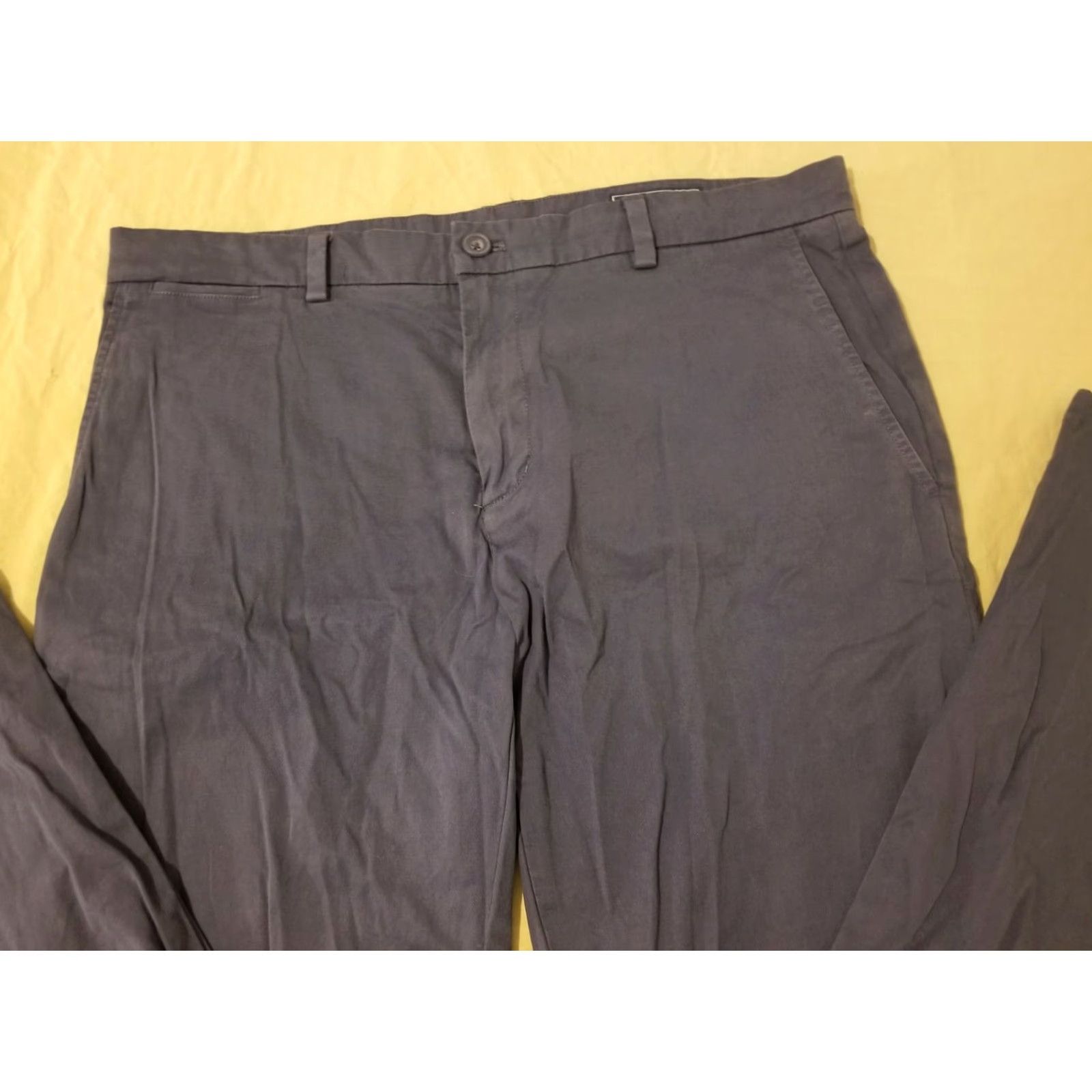 Vineyard Vines Vineyard Vines Mens Chino Pants 36x34 Navy Blue Cotton Slacks Trousers Size US 36 / EU 52 - 4 Thumbnail
