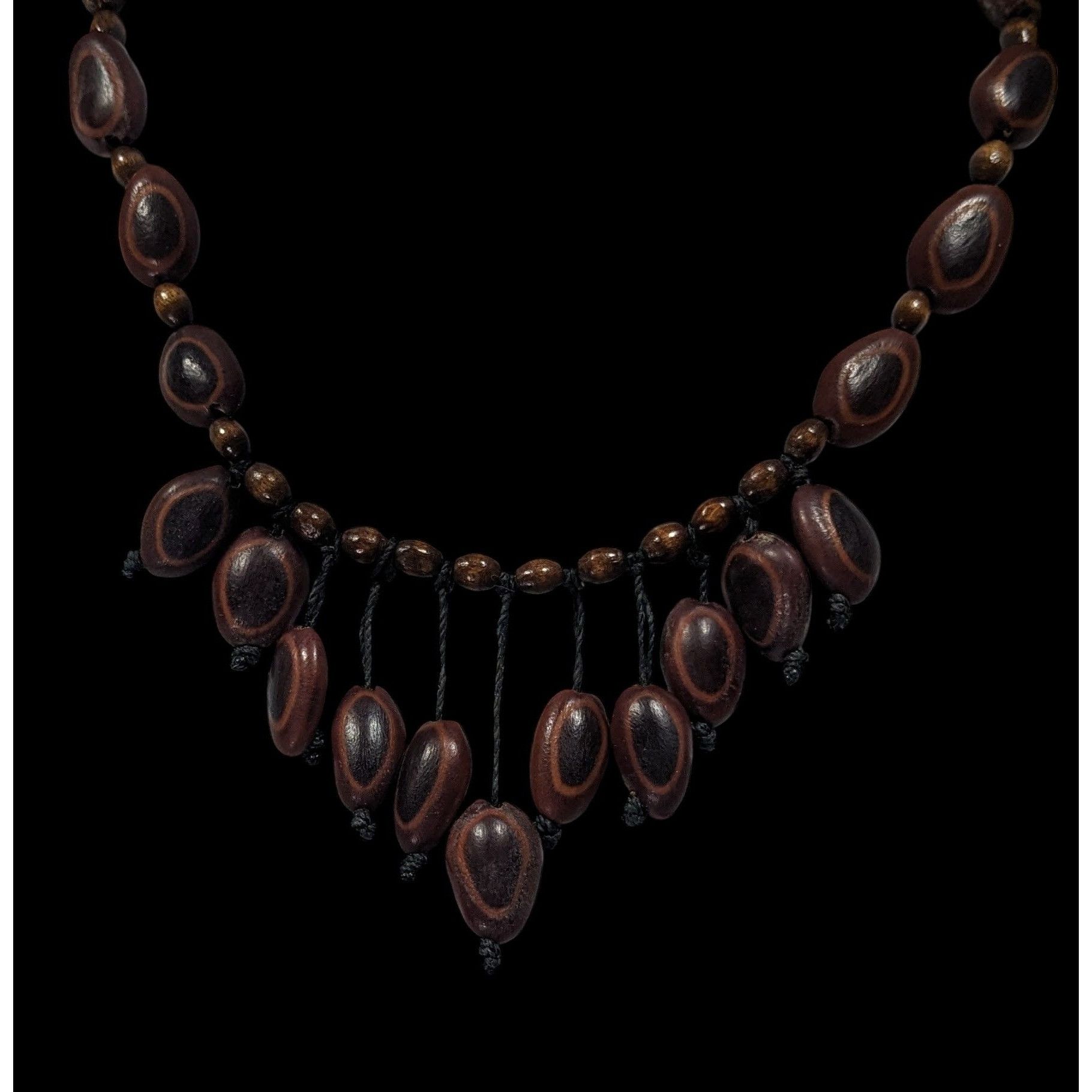 Other Bohemian Elephant Ear Seed Beaded Cascade Necklace Size ONE SIZE - 4 Thumbnail