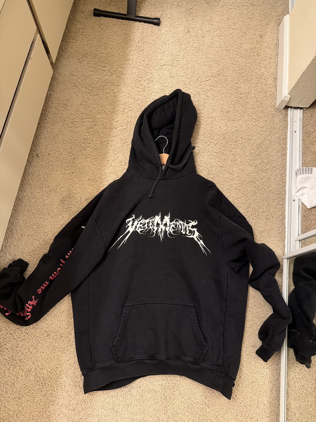 Vetements Vetements TFD Total Fucking Darkness Hoodie | Grailed