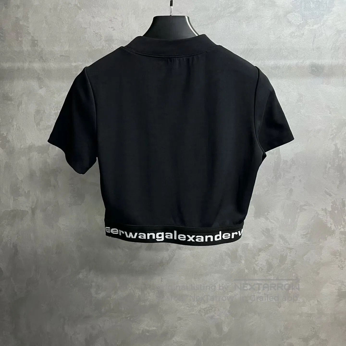Alexander Wang Alexander Wang Logo-decorated, short-sleevedtight-fitting Size M / US 6-8 / IT 42-44 - 4 Thumbnail