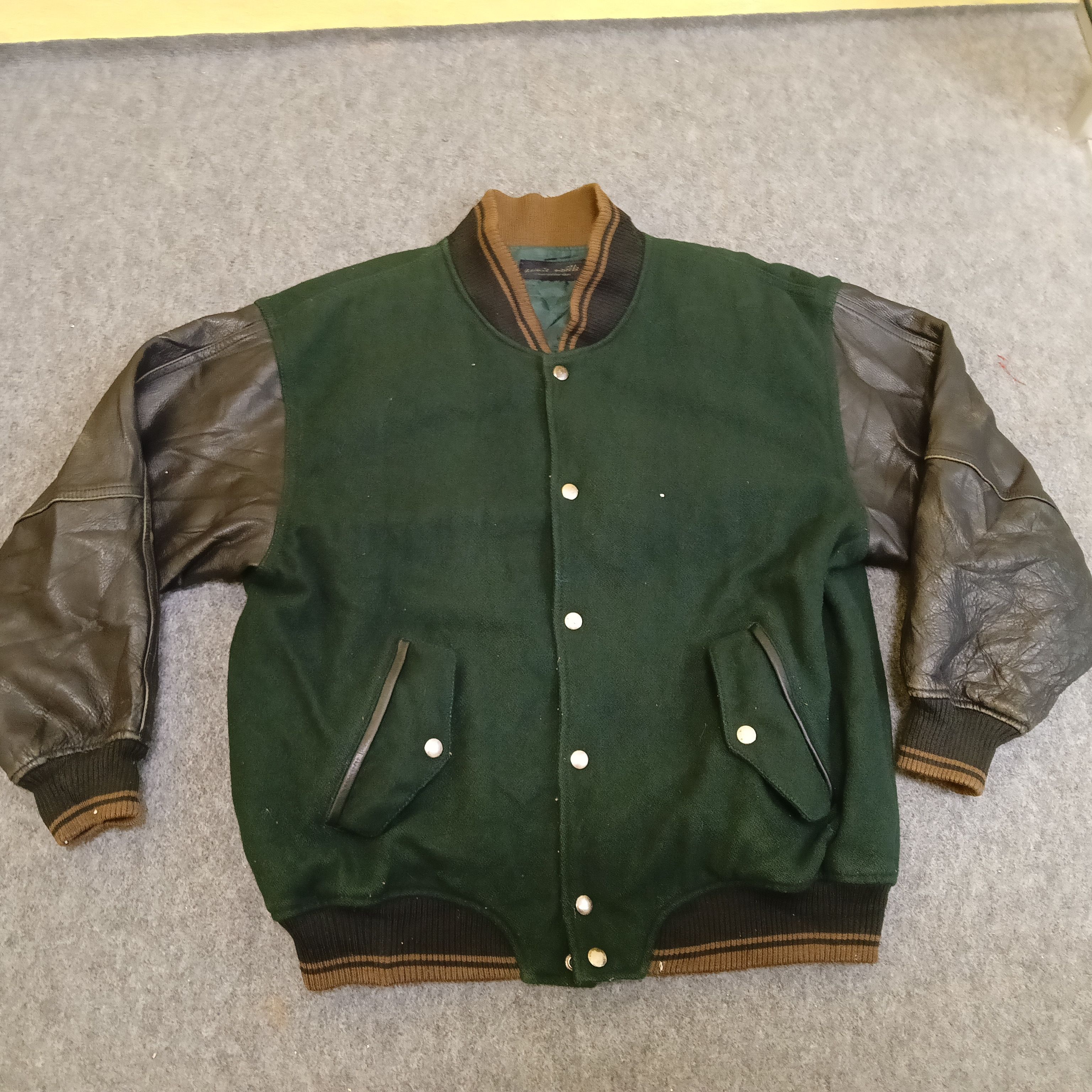 Vintage VINTAGE VARCITY ANNIE NOELLE SCRATH JACKET SIZE XXL Size US XXL / EU 58 / 5 - 1 Thumbnail