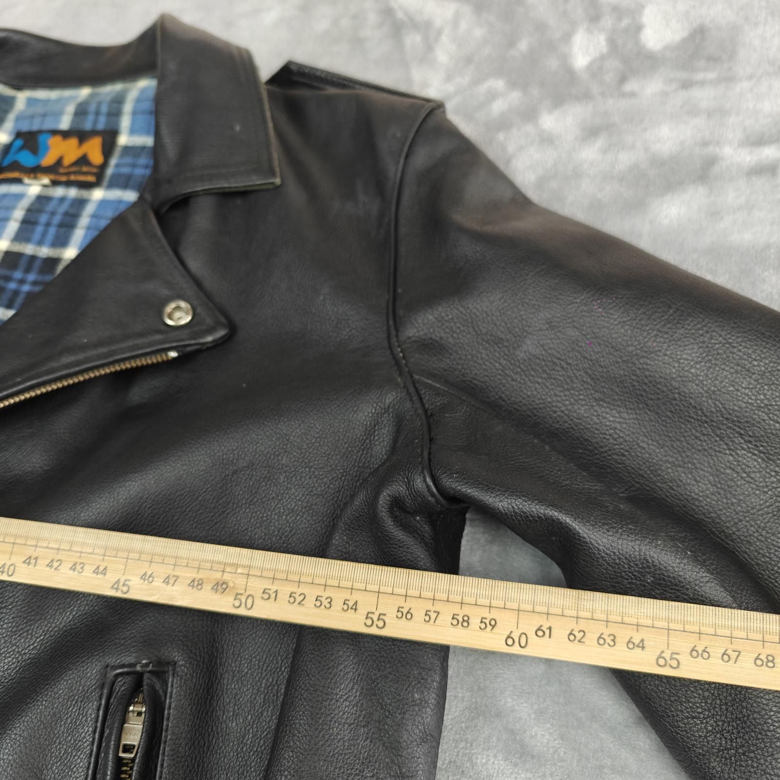 Other Walden Miller Leather Motorcycle Jacket Men's Size 42 Black Size US L / EU 52-54 / 3 - 8 Thumbnail