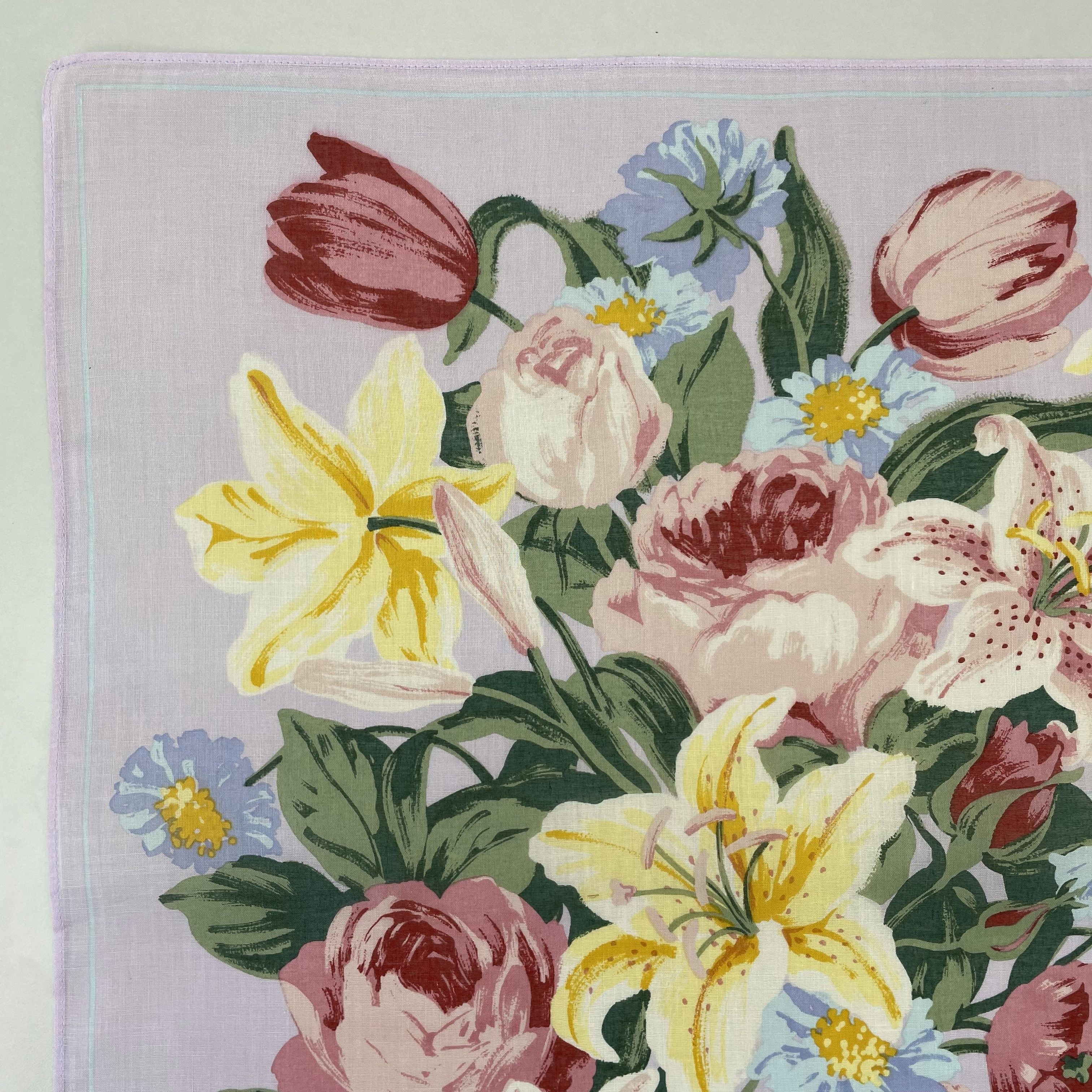 Japanese Brand Yukiko Hanai Handkerchief / Neckerchief / Bandana - 4244 Size ONE SIZE - 3 Thumbnail