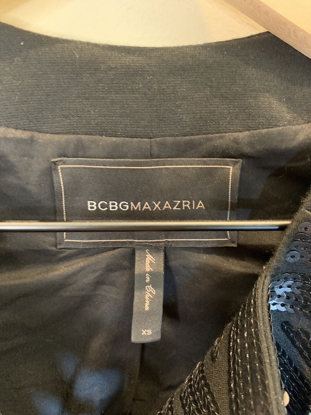 Bcbgmaxazria *RARE* BCBG MaxAzria Sequin Zip Multi-Style Moto Zip Jacket Size XS / US 0-2 / IT 36-38 - 10 Thumbnail