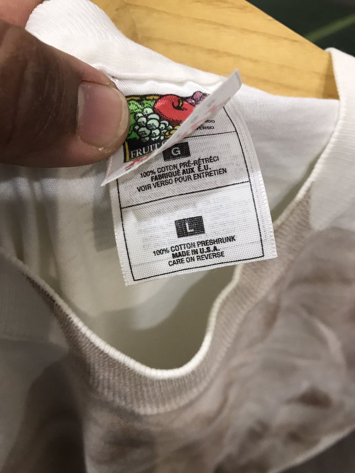 Fruit Of The Loom × Vintage ©️1984 the Athletic Supporter ltd.Farmington Hills.Michigan Size US L / EU 52-54 / 3 - 9 Thumbnail