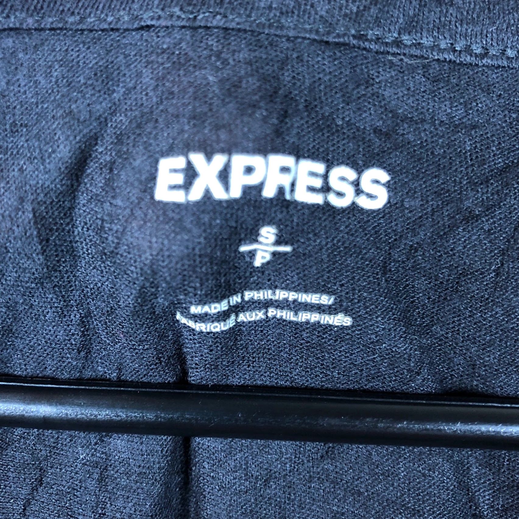 Express Express Womens Tank White Black Pattern Scoop Neck Sheer Small Size S / US 4 / IT 40 - 6 Thumbnail